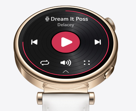 Inteligentné hodinky Huawei Watch GT 4 46 mm - Silver + Green Strap
