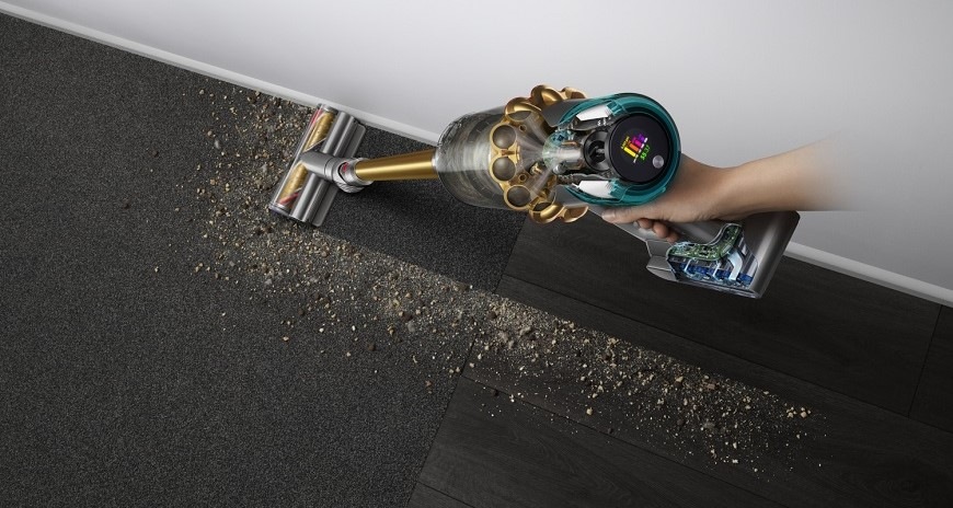Tyčový vysávač Dyson V15 Detect Absolute Gold Tyčový vysávač Dyson V15 Detect Absolute Gold