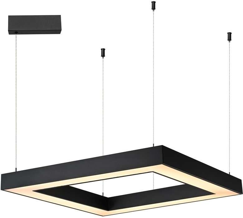 Závesné svietidlo IMMAX NEO CANTO SLIM SMART, 80cm, 60W, Zigbee 3.0, TUYA - čierne