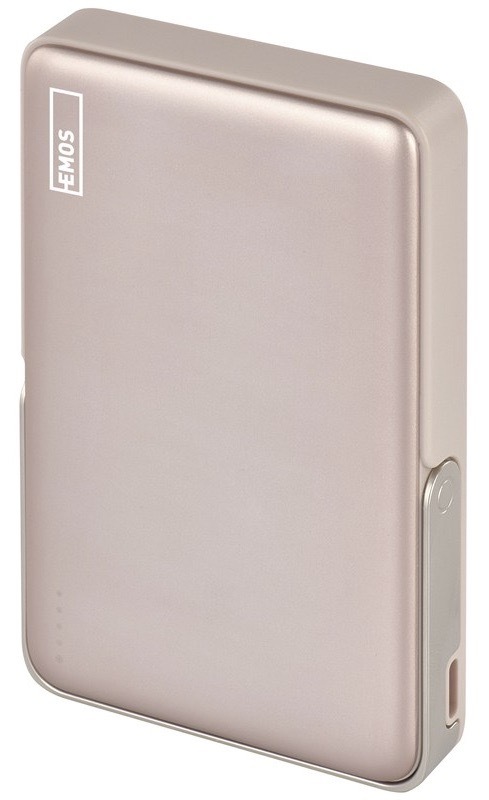 Powerbanka EMOS s výkonom až 20 W, ružová farba