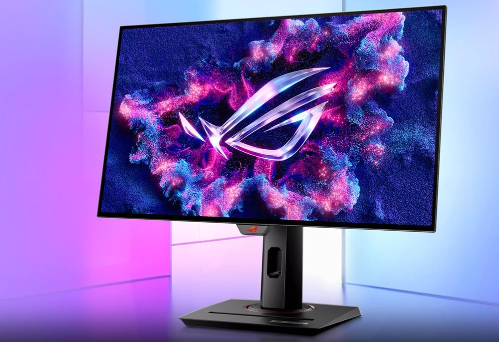 Herný monitor Asus XG27AQWMG čierny Lifestylové foto monitora Asus XG27AQWMG