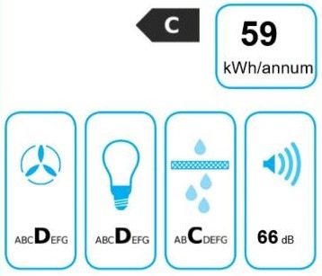 Odsávač pár Faber INKA SMART C LG A52 sivý Odsávač pár Faber INKA SMART C LG A52 sivý