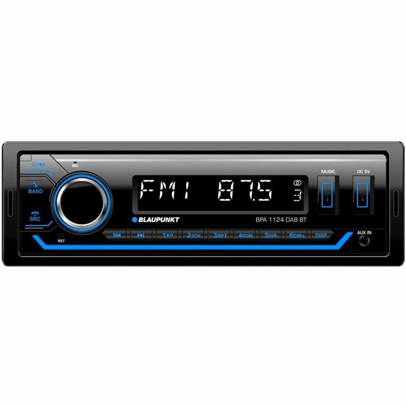 Autorádio Blaupunkt BPA 1124 DAB BT čierne