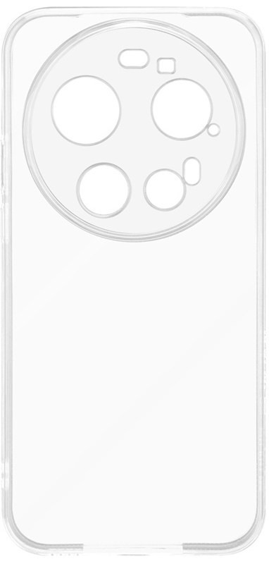 Kryt na mobil Tactical TPU na Xiaomi 17 Ultra v priehľadnom dizajne