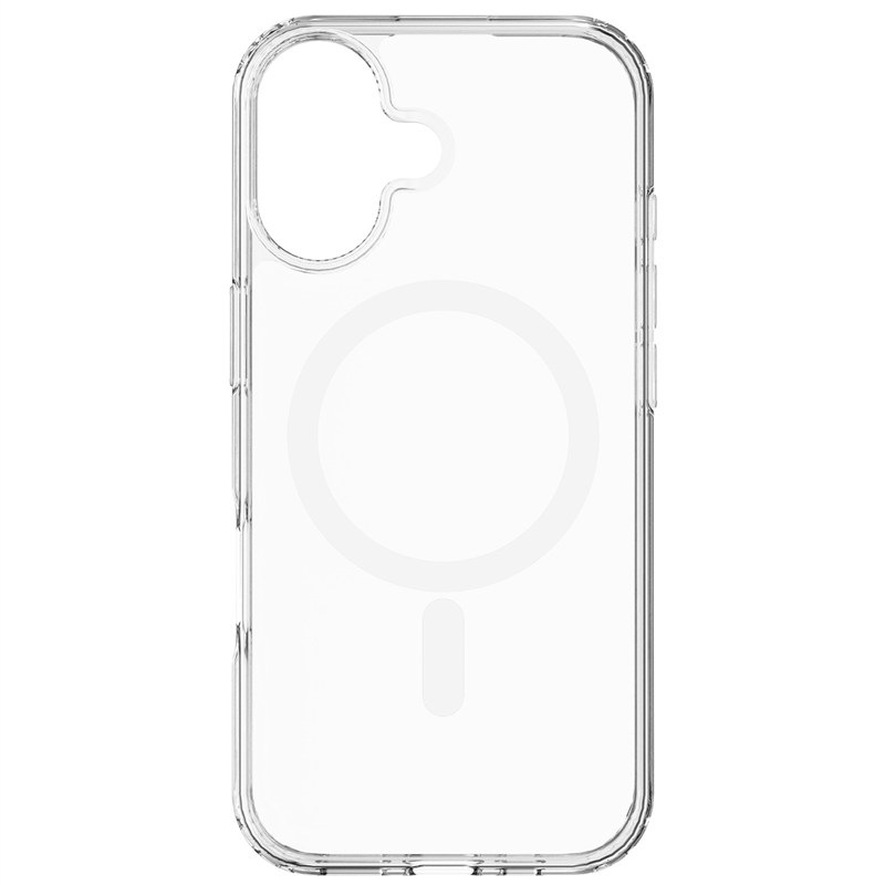 Kryt na mobil Mobile Origin Hybrid MagSafe na Apple iPhone 16, priehľadný