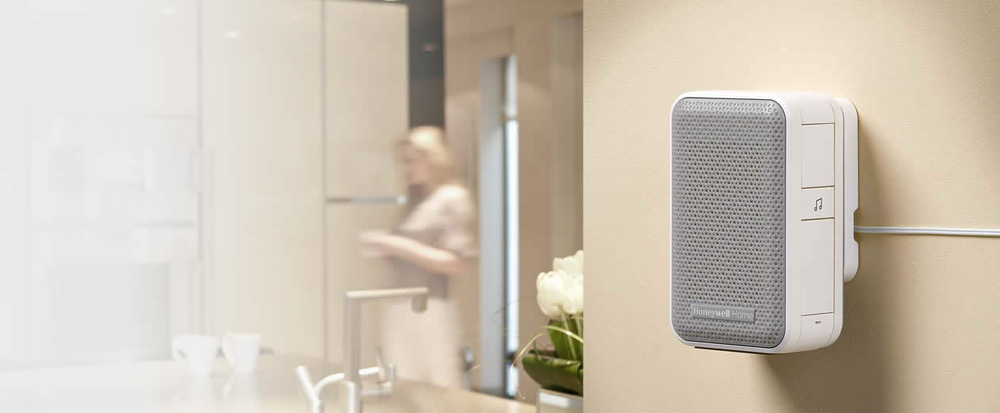 Zvonček Honeywell DW313S Series 3, 6 melódií, drôtový Zvonček Honeywell DW313S Series 3, 6 melódií, drôtový