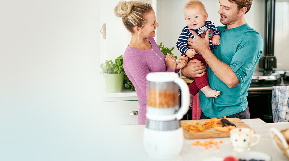 Parný varič + mixér Philips Avent SCF885/01 biely