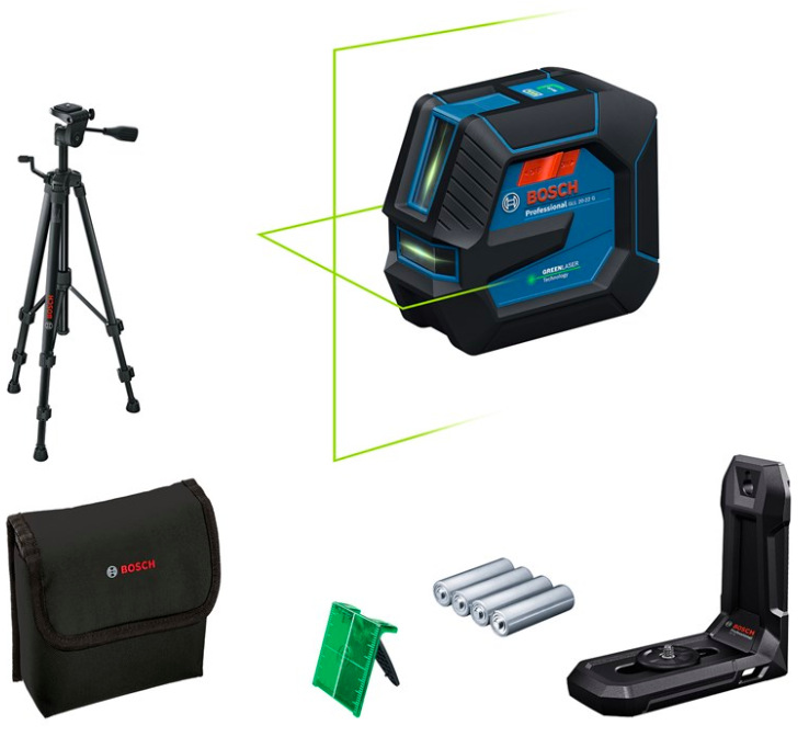 Čiarový laser Bosch Professional GLL 20-22 G