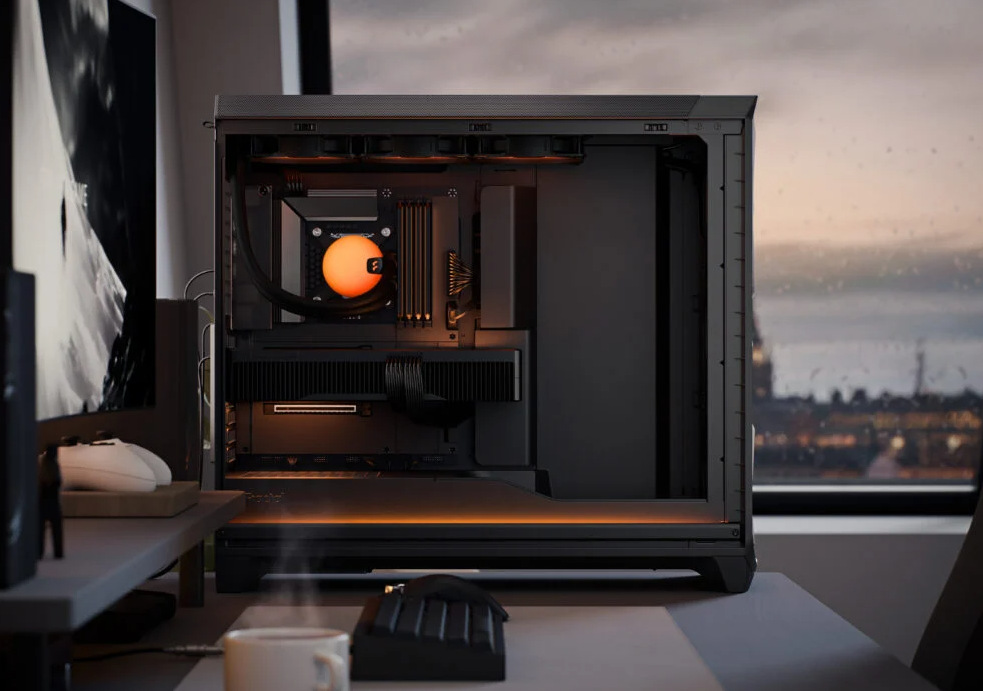Skriňa FRACTAL DESIGN Meshify 3 XL ponúkne krásne čisté vnútro