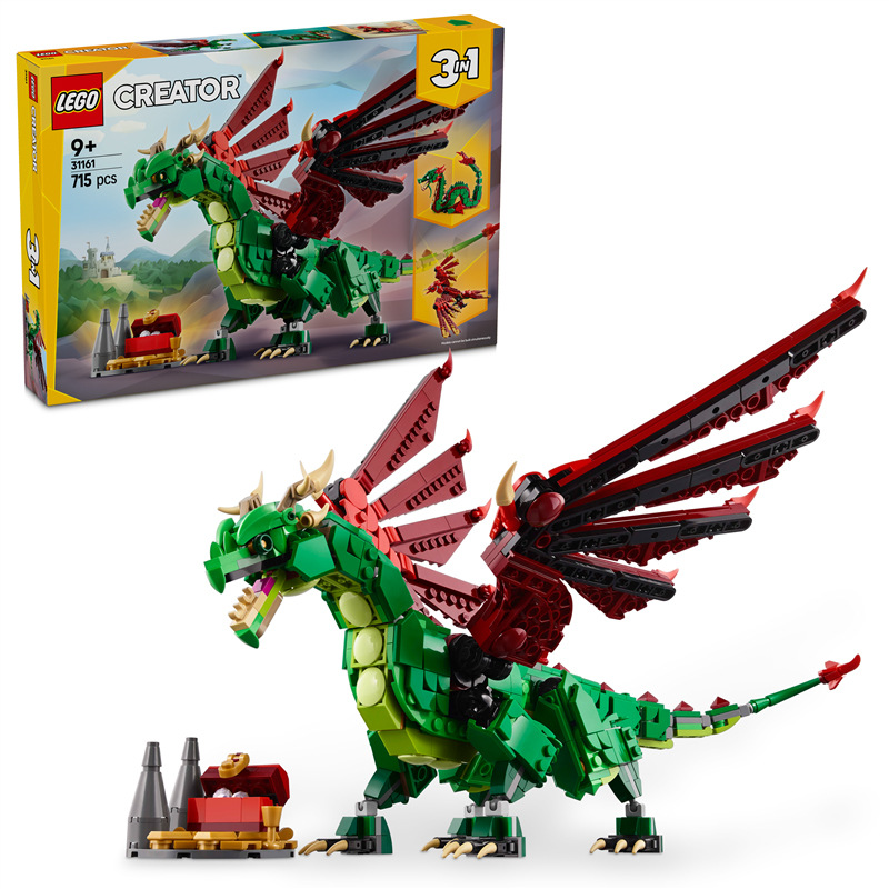 Stavebnica LEGO® Creator 3 v 1 31161 Stredoveký drak