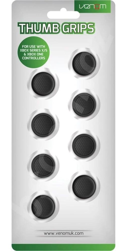 Opierky pre palce Venom VS2878 Thumb Grips (4 pár), pre Xbox Series S/X & One čierne Venom VS2878 Thumb Grips (4x) pre Xbox Series S/X a One (VS2878), čierna