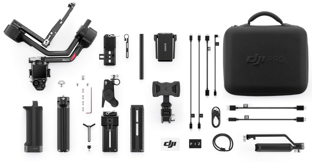 Stabilizátor DJI RS 4 Pro Combo čierny