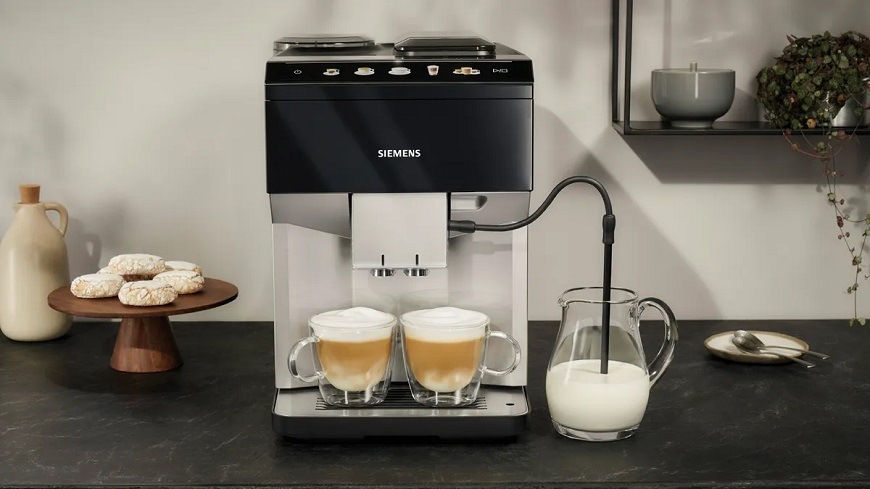 Automatický kávovar Siemens EQ.500 Classic TP515R01 čierny/nerez "SIETP515R01-mlecný"