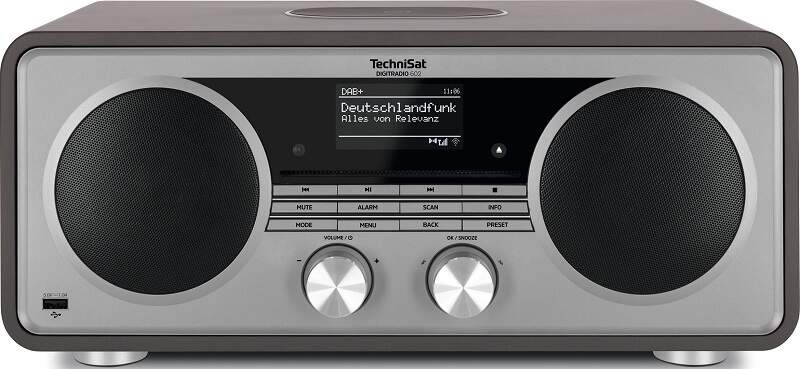Internetový rádioprijímač s DAB+ Technisat DIGITRADIO 602 čierny/strieborný