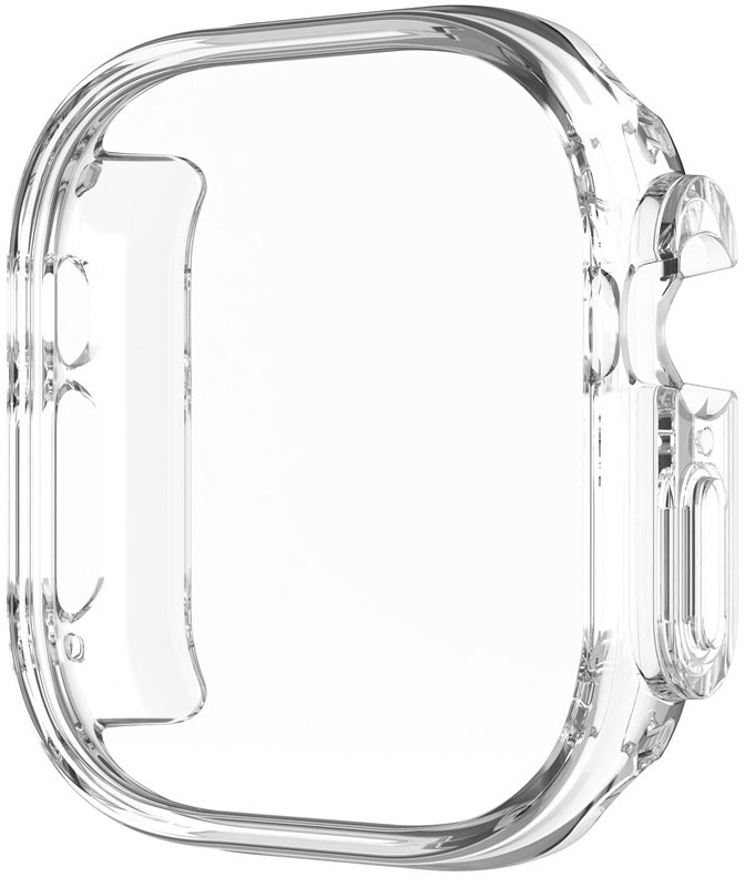 Ochranné puzdro FIXED Pure Watch na Apple Watch Ultra 49mm/Ultra 2 49mm - priehľadné