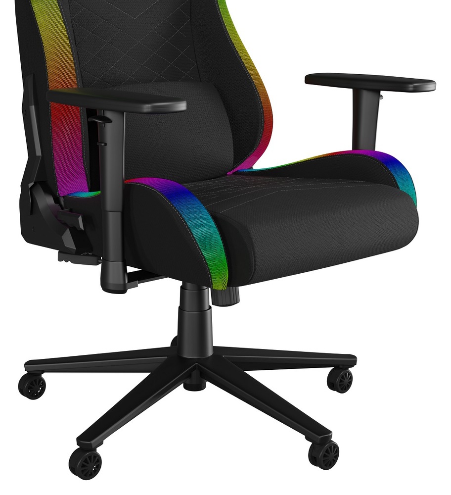 Herná stolička Genesis TRIT 660 RGB čierna Detail sedadla herná stolička Genesis TRIT 660 RGB