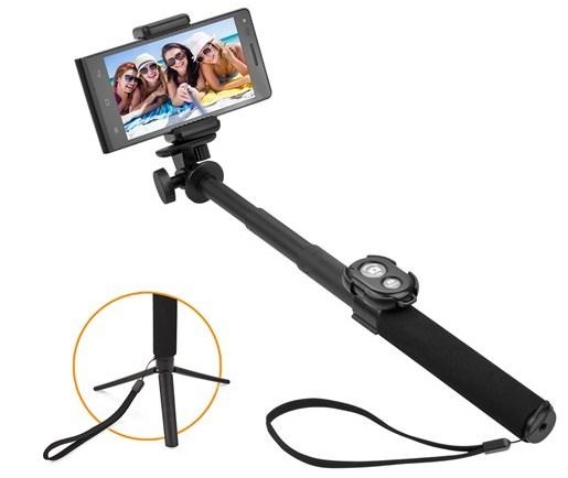 Selfie tyč GoGEN 5 teleskopická, bluetooth čierna Selfie tyč GoGEN 5 teleskopická, bluetooth čierna