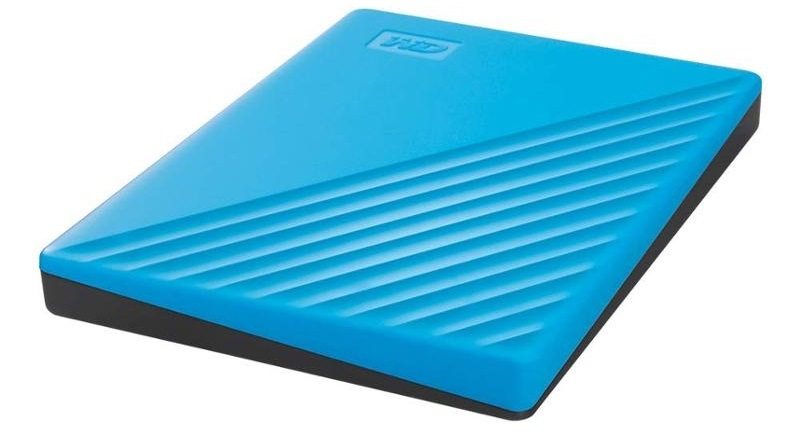 Externý pevný disk Western Digital My Passport Portable 2TB, USB 3.0 modrý