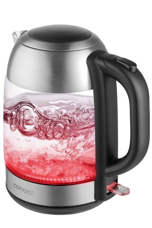 Rýchlovarná kanvica Concept RK4080 nerez/sklo