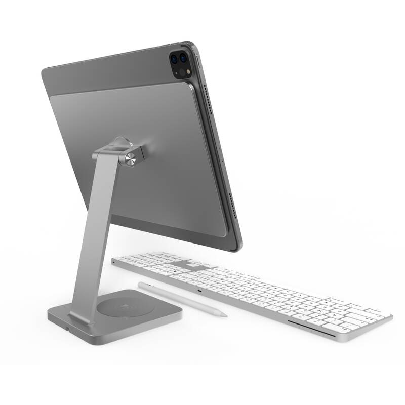 Stojanček Cubenest S120 magnetický pre Apple iPad Pro 12,9" s bezdrôtovou nabíjačkou sivý Stojanček Cubenest S120 magnetický pre Apple iPad Pro 12,9" s bezdrôtovou nabíjačkou sivý