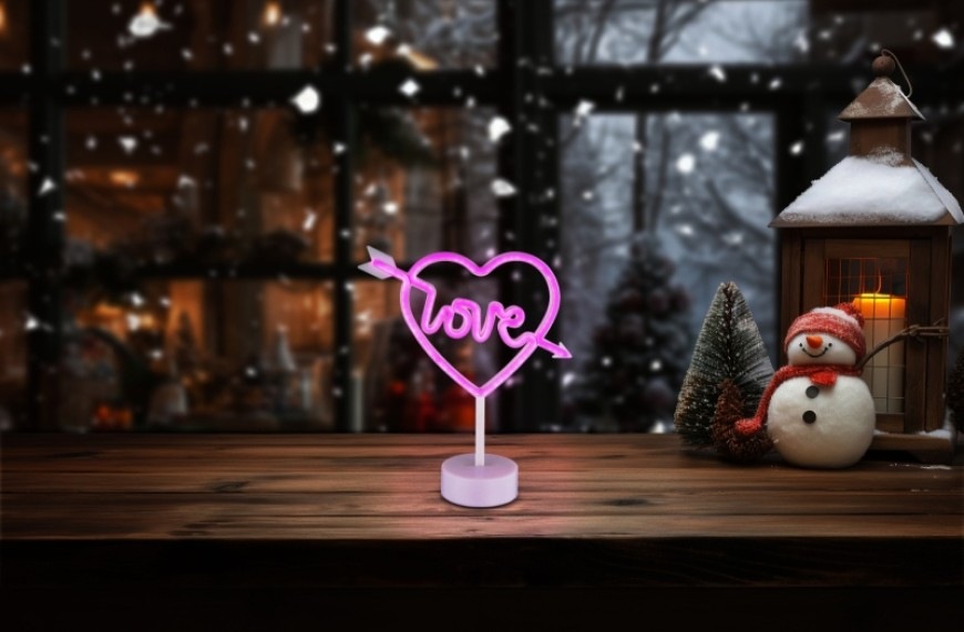 Stolná lampa GLOBO neon Armor biela Stolová LED lampička GLOBO neon Armor na parapete