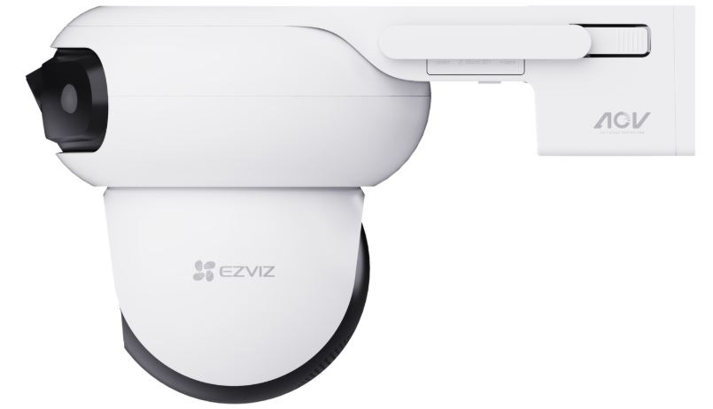 IP kamera EZVIZ PTZ/duálny HB90X 4G kit v bočnom pohľade