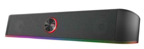 Reproduktory Trust GXT 619 Thorne RGB Illuminated Soundbar čierne