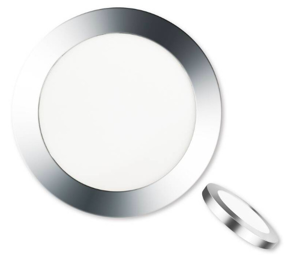 Stropné svietidlo Top Light Moon S CR - chróm
