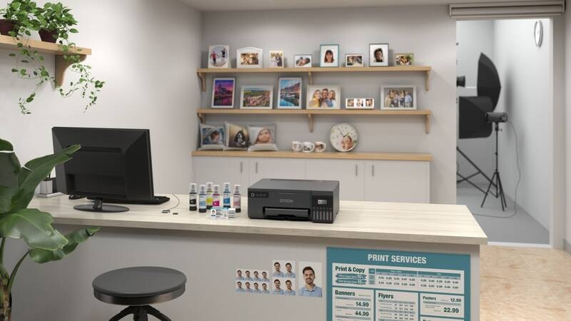 Tlačiareň atramentová Epson EcoTank L8050 čierna Tlačiareň atramentová Epson EcoTank L8050 čierna