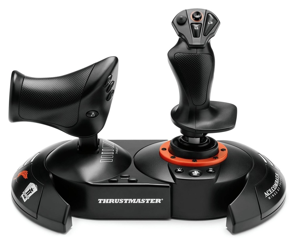 Joystick Thrustmaster T.FLIGHT HOTAS NEO-P ACE COMBAT 8 Edice, PS4, PS5 a PC čierny Thrustmaster T.FLIGHT HOTAS NEO-P ACE COMBAT 8 Edícia vsádza na konštrukciu s oddeliteľnou plynovou pákou