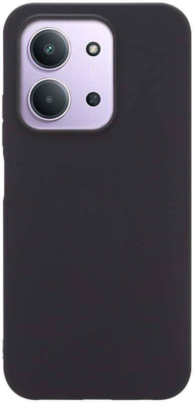 Kryt na mobil Tactical TPU na Xiaomi Redmi 15C 4G/5G v čiernom dizajne