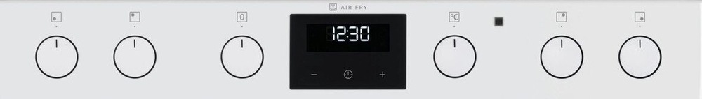 Sklokeramický sporák Electrolux LKR64022AW biely Ovládací panel sporáka Electrolux LKR64022AW