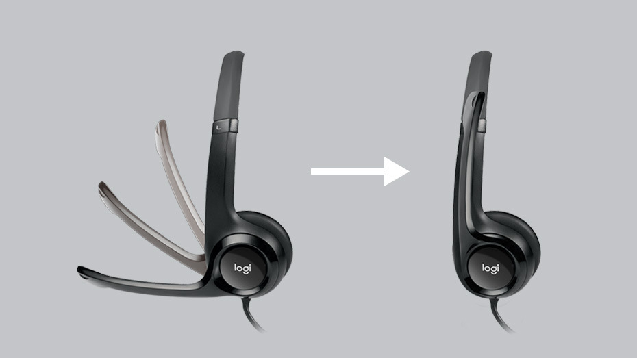 Headset Logitech H390 USB čierny