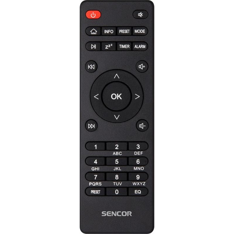 Internetový rádioprijímač s DAB+ Sencor SIR 6000WDB čierny Internetový rádioprijímač s DAB+ Sencor SIR 6000WDB čierny