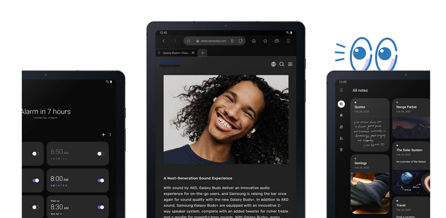 Tablet Samsung Galaxy Tab S6 Lite sivý Tablet Samsung Galaxy Tab S6 Lite sivý