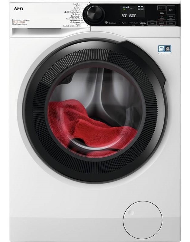 Práčka so sušičkou AEG ProSteam® 7000 LWR73964BC biela