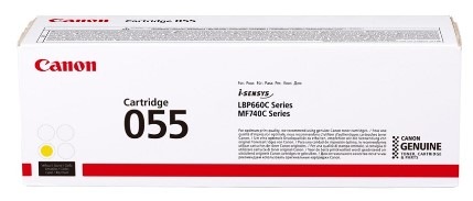 Toner Canon CRG 055, 2100 strán žltý