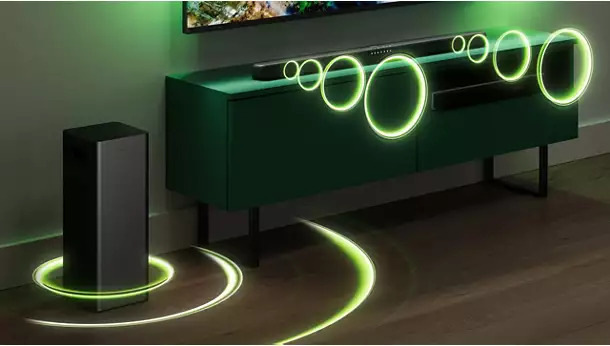 Soundbar Philips TAB6309 sivý