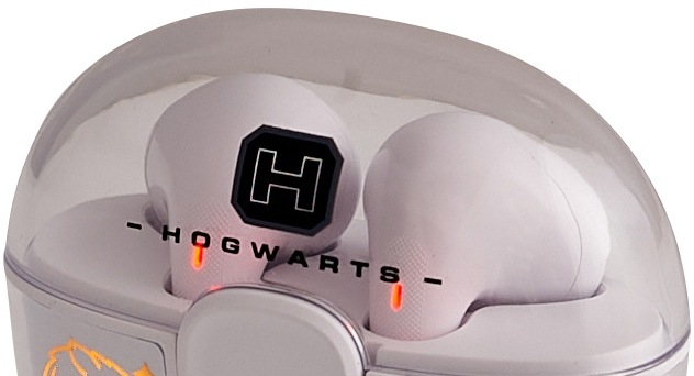 Slúchadlá Lazerbuilt Harry Potter Light-Up TWS - Hogwarts biela Lazerbuilt Harry Potter Light-Up TWS Hogwarts, biela