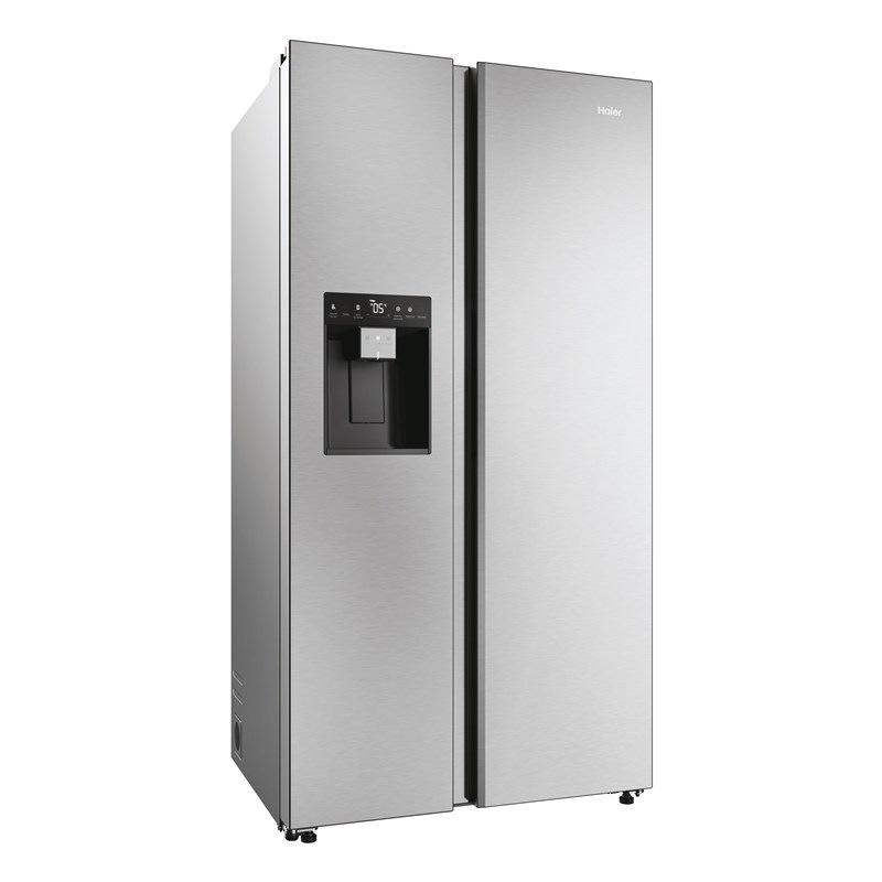 Chladnička americká Haier HSW59F18DIMM, NoFrost, nerezová farba