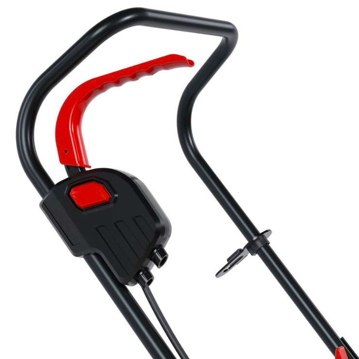 Ergonomická rukoväť s ovládacími prvkami vysávača lístia Güde GFLS 1601″ width=