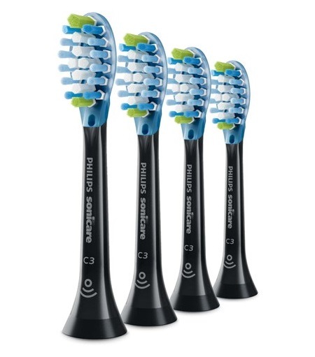 Náhradné hlavice Philips Sonicare Premium Plaque Defense HX9044/33 (4 ks) čierna