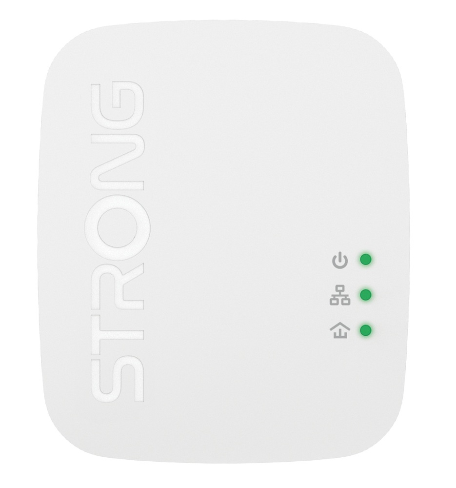 Sieťový rozvod LAN po 230V Strong 600 TRI MINI, 3 jednotky biely Sieťový rozvod LAN po 230V Strong 600 TRI MINI, 3 jednotky biely