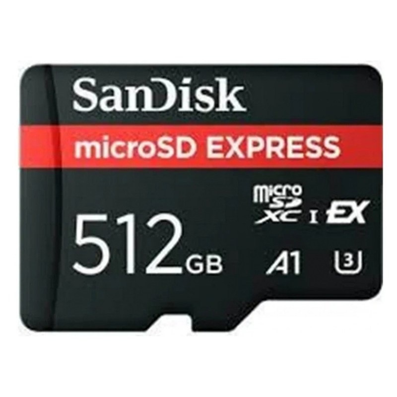 Pamäťová karta SANDISK Micro SDXC Express 512GB UHS-I U3 (880R/650W) čierna