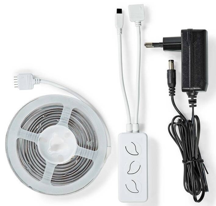 LED pásik Nedis SmartLife, Wi-Fi, RGB, teplá až studená biela, 2m LED pásik Nedis SmartLife, Wi-Fi, RGB, teplá až studená biela, 2m