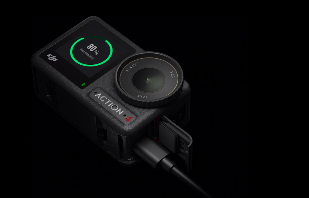 Outdoorová kamera DJI Osmo Action 4 Standard Combo sivý Outdoorová kamera DJI Osmo Action 4 Standard Combo sivý