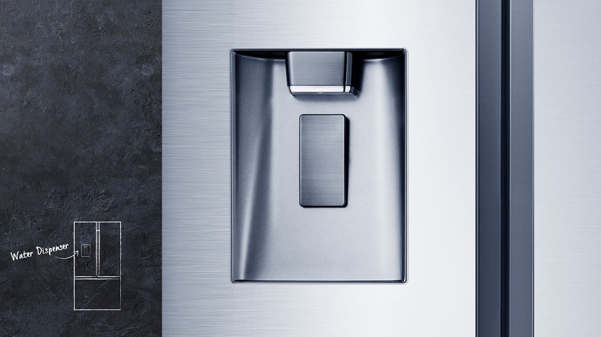 Americká chladnička Hisense RQ760N4AIE nerez Americká chladnička Hisense RQ760N4AIE NoFrost, šedá