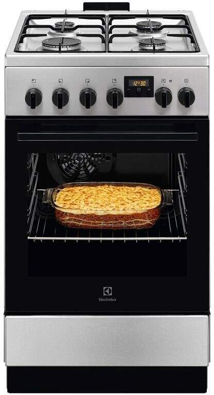 Kombinovaný sporák Electrolux LKK540232X nerez