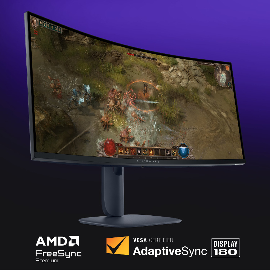 Monitor Dell Alienware AW3425DWM čierny Dell Alienware AW3425DWM, čierna