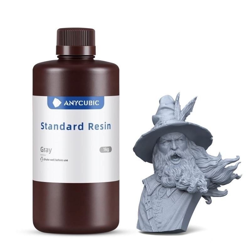 Tlačová struna Anycubic Standard Grey, 1kg - šedá